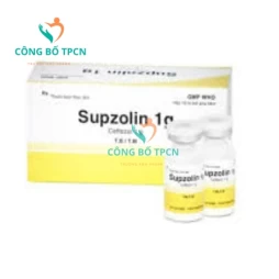 Supzolin 1g Bidiphar - Thuốc điều trị nhiễm khuẩn hiệu quả